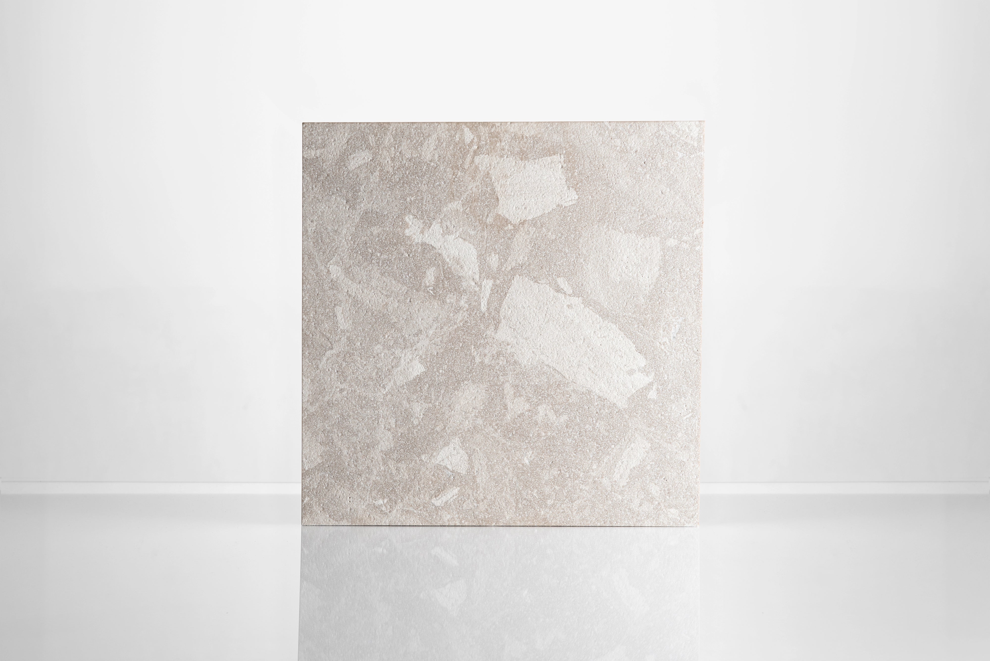 Cream Breccia - Sandblasted + Brushed