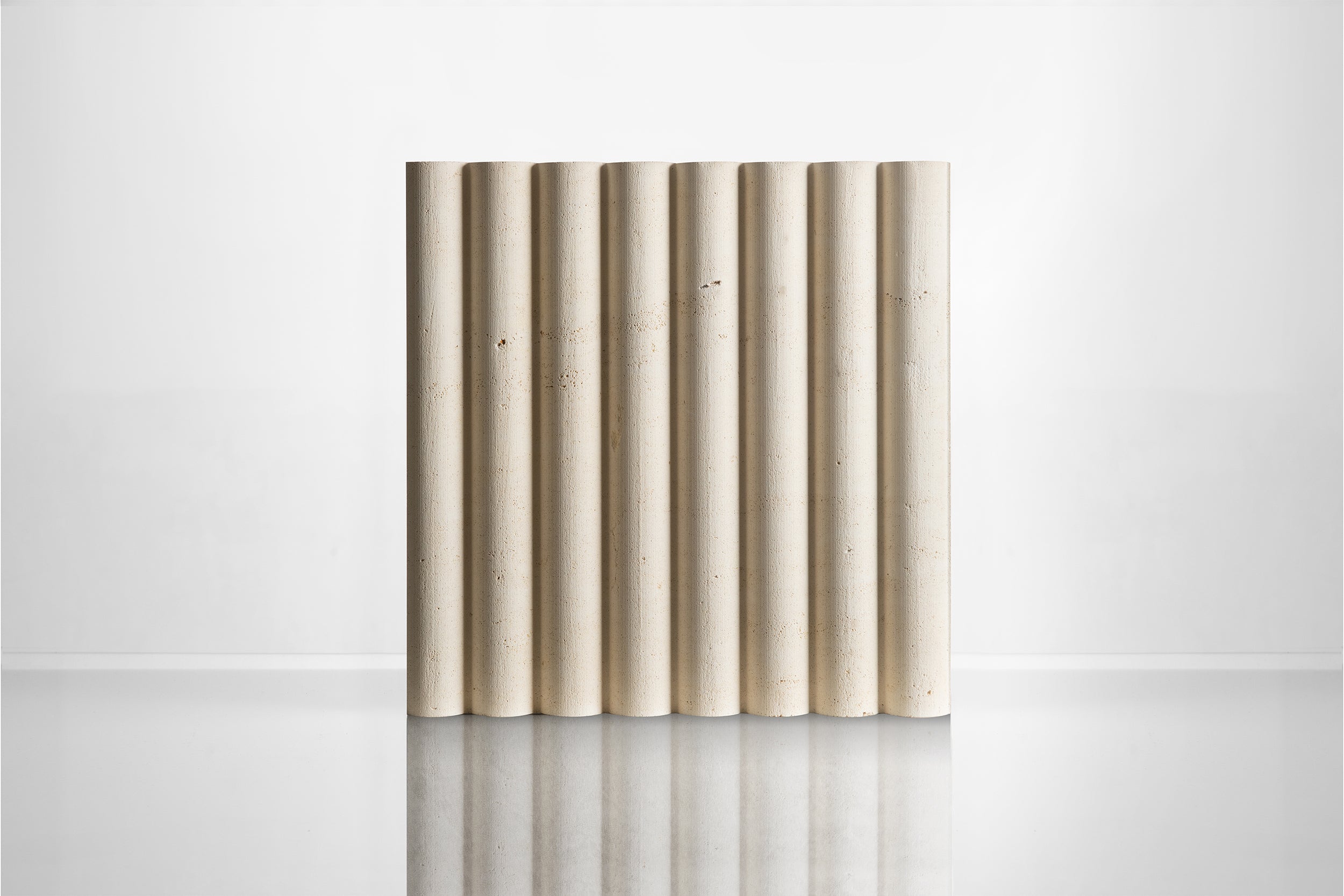 Cadey Top Bed - Fluted + Sawn
